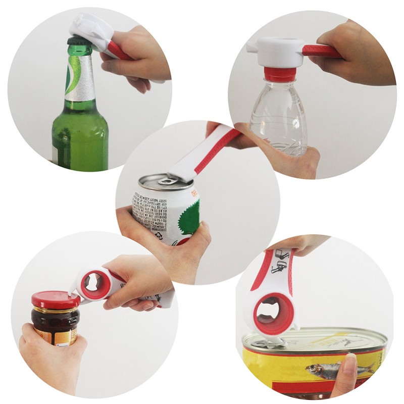 Multi Function Bottle Opener