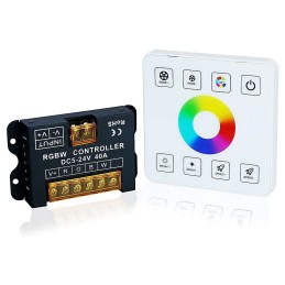 DC5-24V 40A Wireless Wiring Free RGBW RGBWC LED Controller 86 Touch Panel