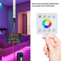 DC5-24V 50A High-Power Wireless Wiring Free RGBW RGBWC LED Controller