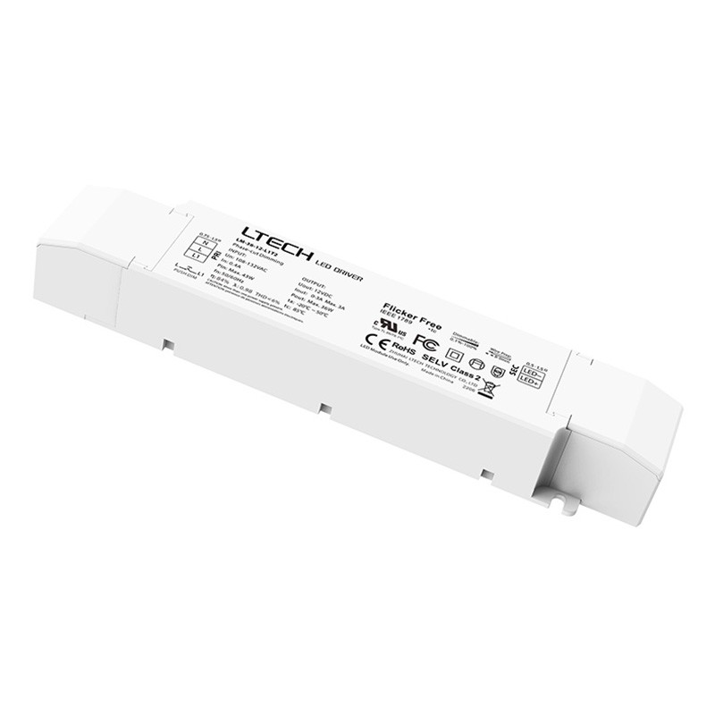 36W 12VDC CV Triac LED Driver LM-36-12-L1T2